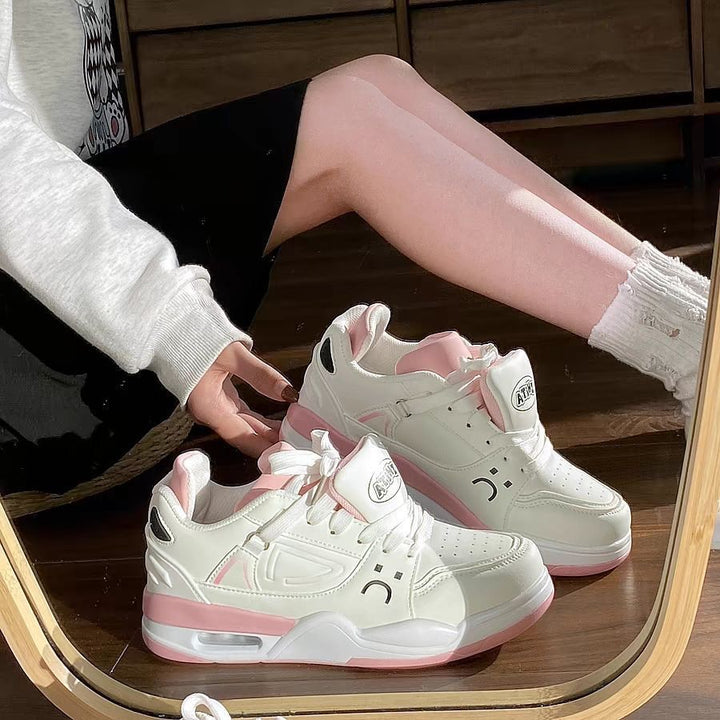 Damen Sportliche Sneakers mit Atmungsaktivem Obermaterial und Dämpfungssystem Drune
