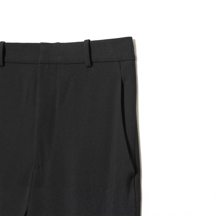Damen nan hochtaillierte Wide-Leg Anzughose mit Bügelfalte und geradem Bein Drune