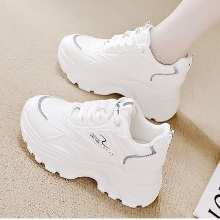 Damen Sportliche Komfort Sneakers mit Extraflexibler Sohle Drune