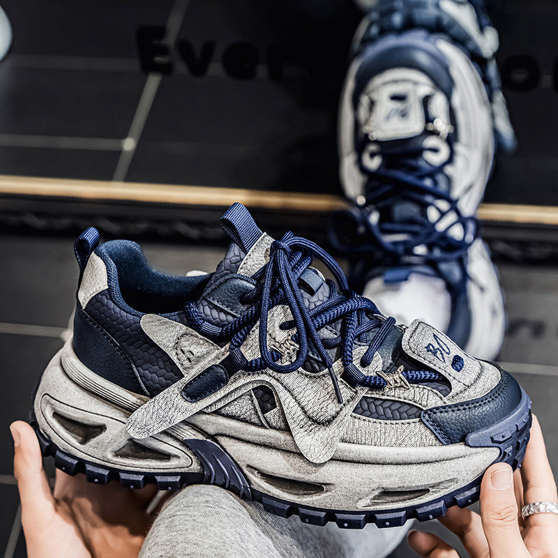 Herren technische Outdoor-Chunky-Sneaker mit verstärkter Zehenkappe, mehrlagiger Dämpfung und griffiger Trailsohle Drune