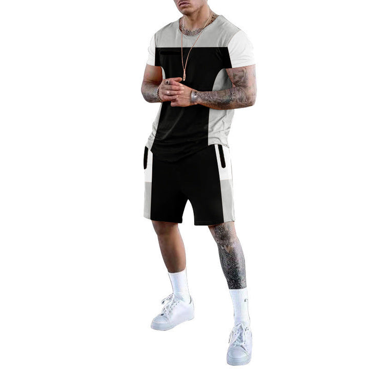 Herren Sportliches Freizeit-Set mit atmungsaktivem Design und praktischen Taschen Drune