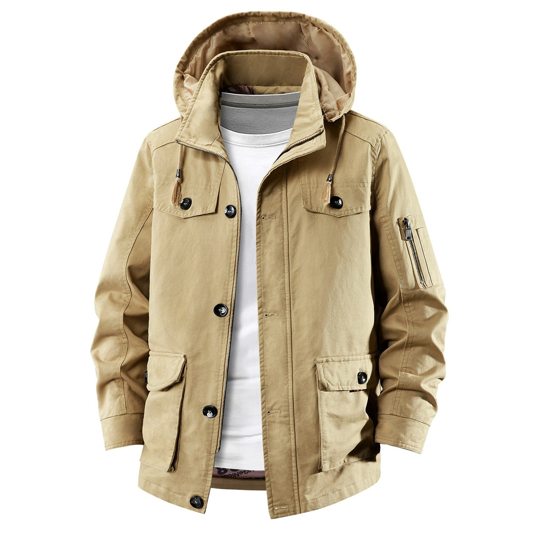 Herren Leichte Outdoor-Jacke mit praktischen Taschen Drune