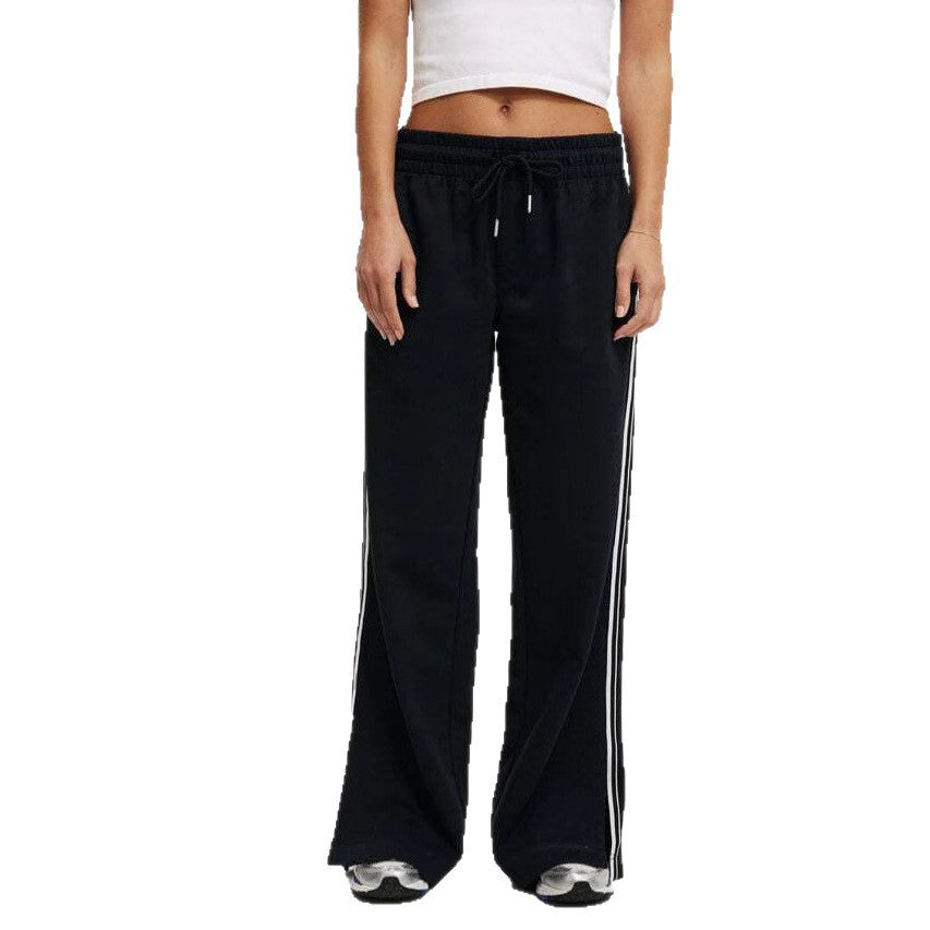Damen Bequeme Freizeithose mit modischen Streifen Drune