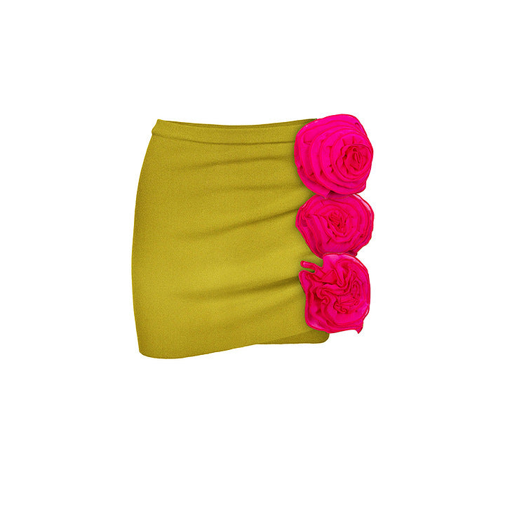Damen Bikiniset mit floralem Rüschendesign Drune