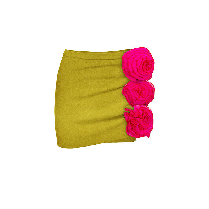 Damen Bikiniset mit floralem Rüschendesign Drune