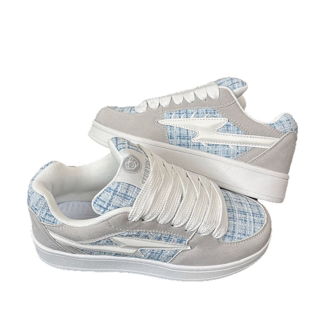 Damen Sneakers mit modischem Textilmuster und komfortabler Dämpfung Drune