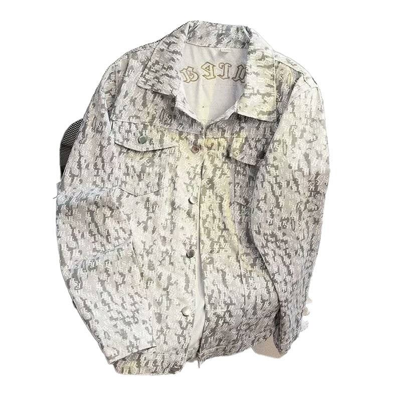 Herren Modische Camouflage Übergangsjacke Drune