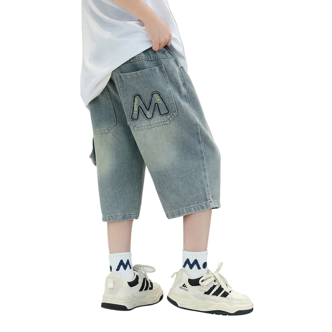Unisex Shorts im lässigen Denim-Stil Drune