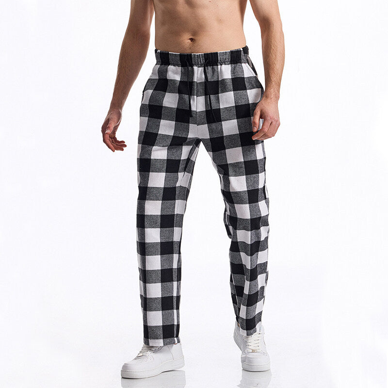 Herren Pyjamahose aus weichem Flanell Drune