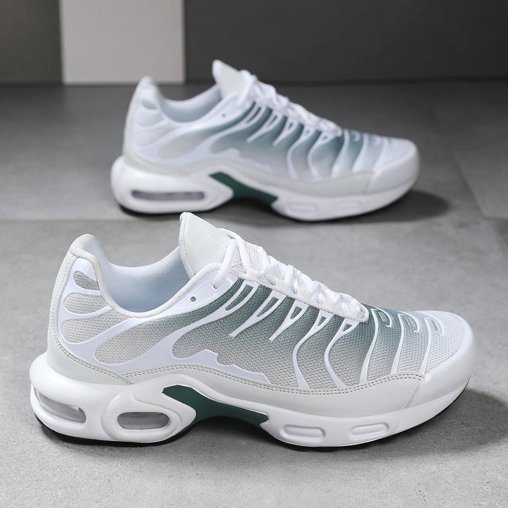 Herren Dämpfende Sport-Sneaker mit sichtbarer Luftkammer und atmungsaktivem Gradient-Strick Drune