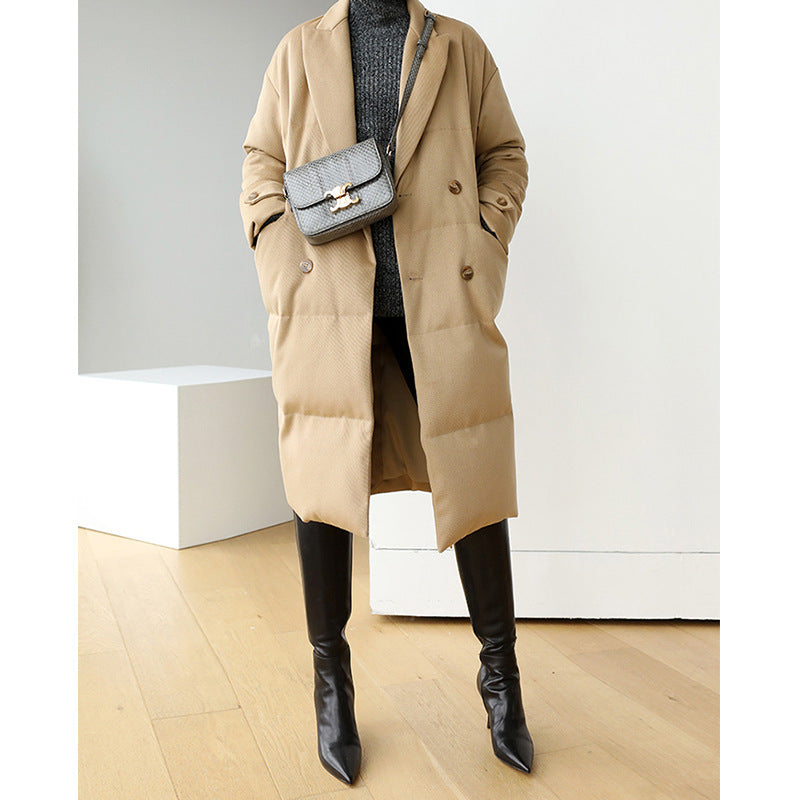 Damen Eleganter und vielseitiger Langblazer Drune