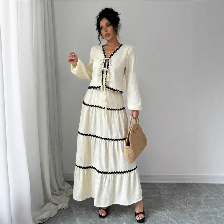 Damen Maxikleid Drune