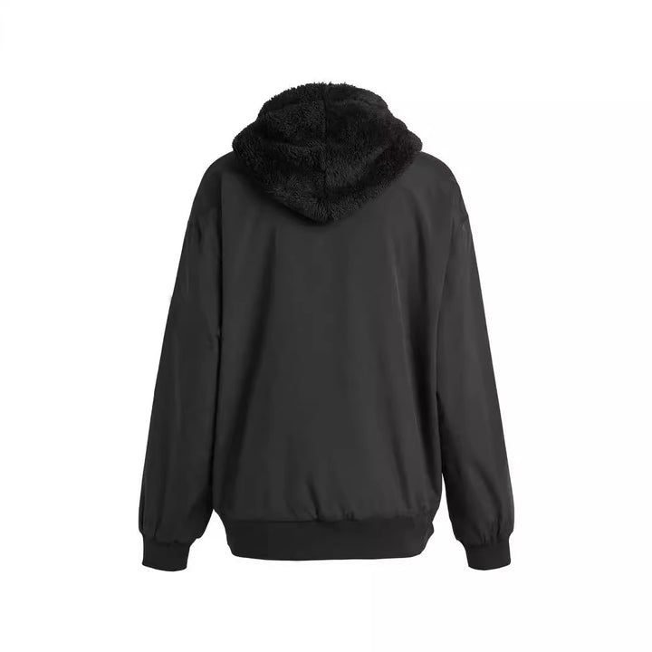 Damen Kuschelige Fleece-Jacke Drune