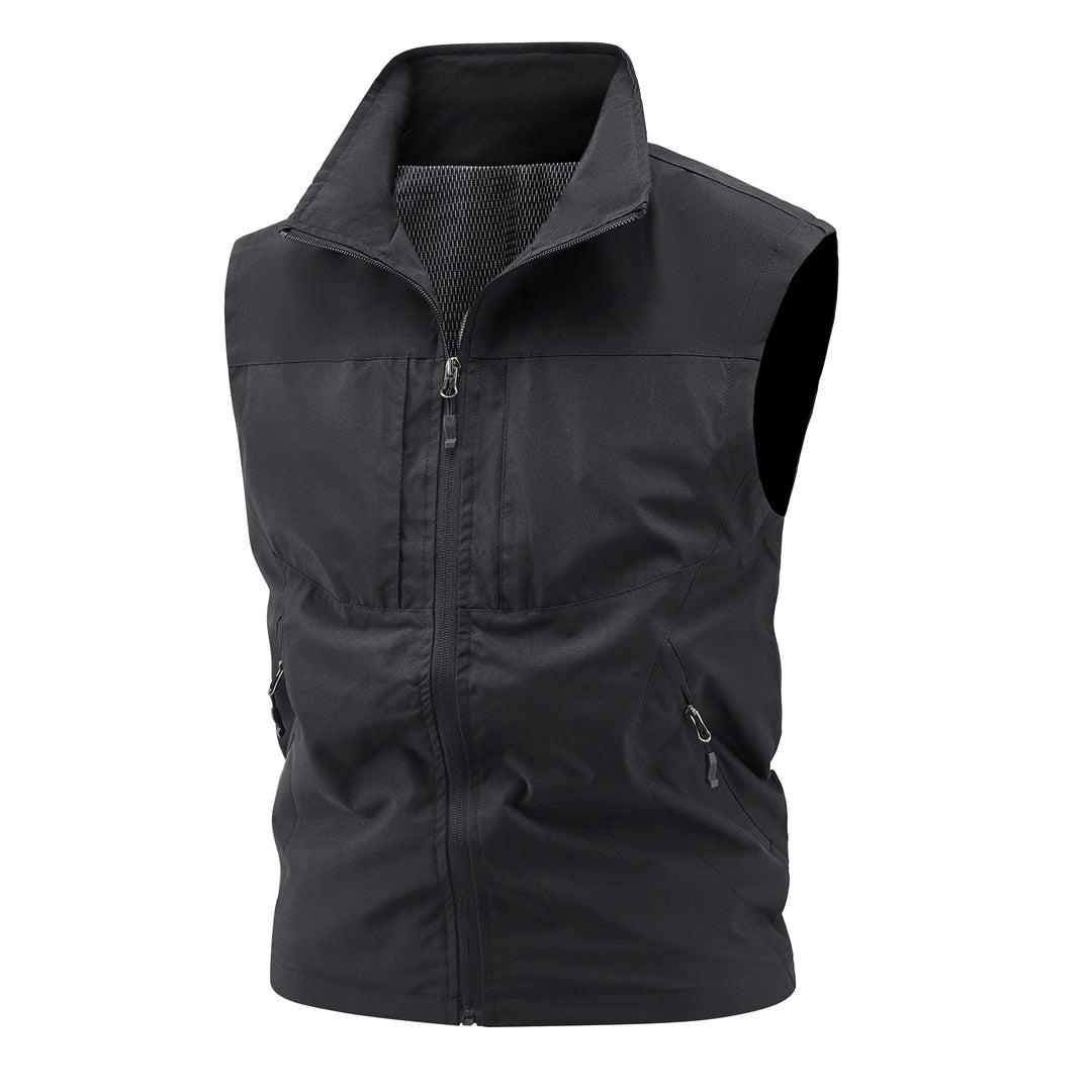 Damen atmungsaktive Softshell-Weste mit Stehkragen und taillierter Schnittführung Drune