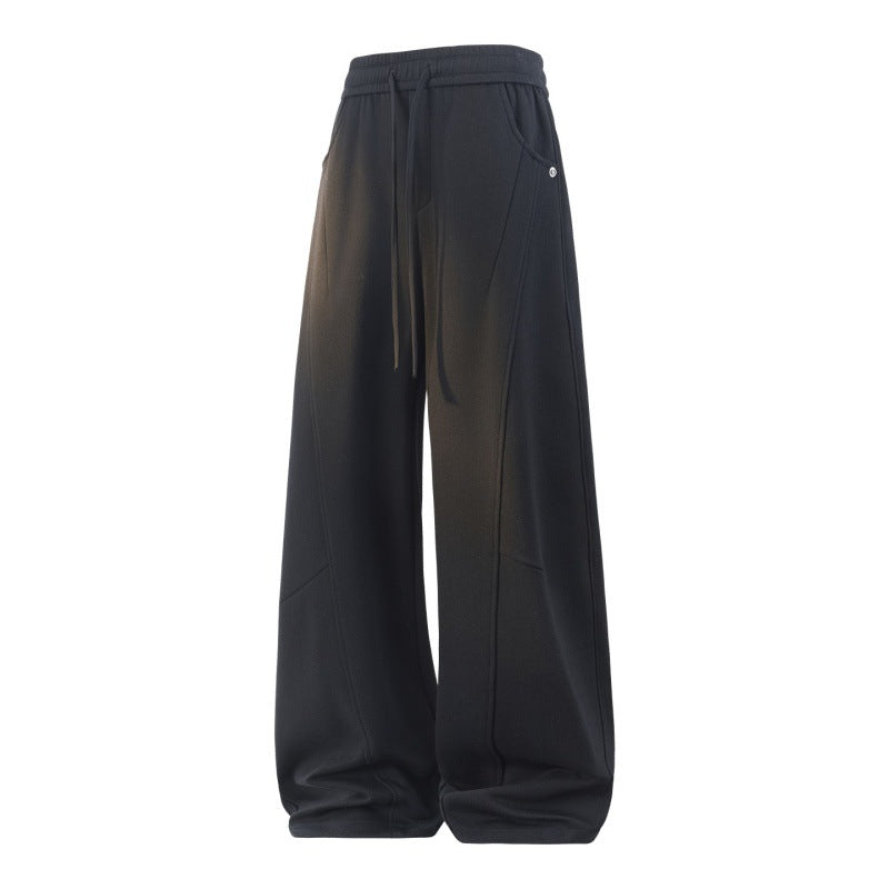 Damen Weite Lagen-Loungehose mit Cargo-Details & elastischem Tunnelzug Drune