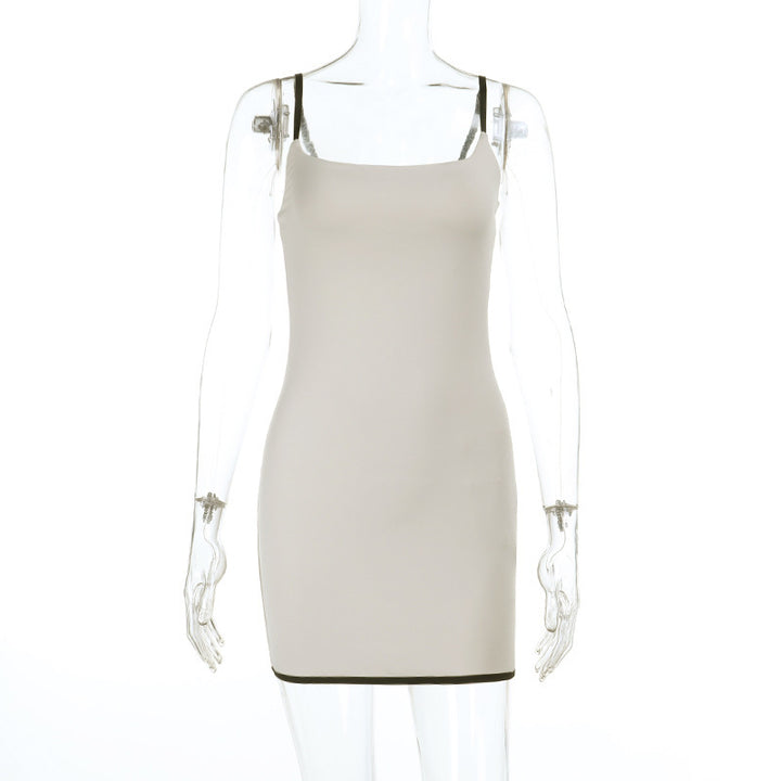 Damen körperbetontes Mini-Kleid Drune