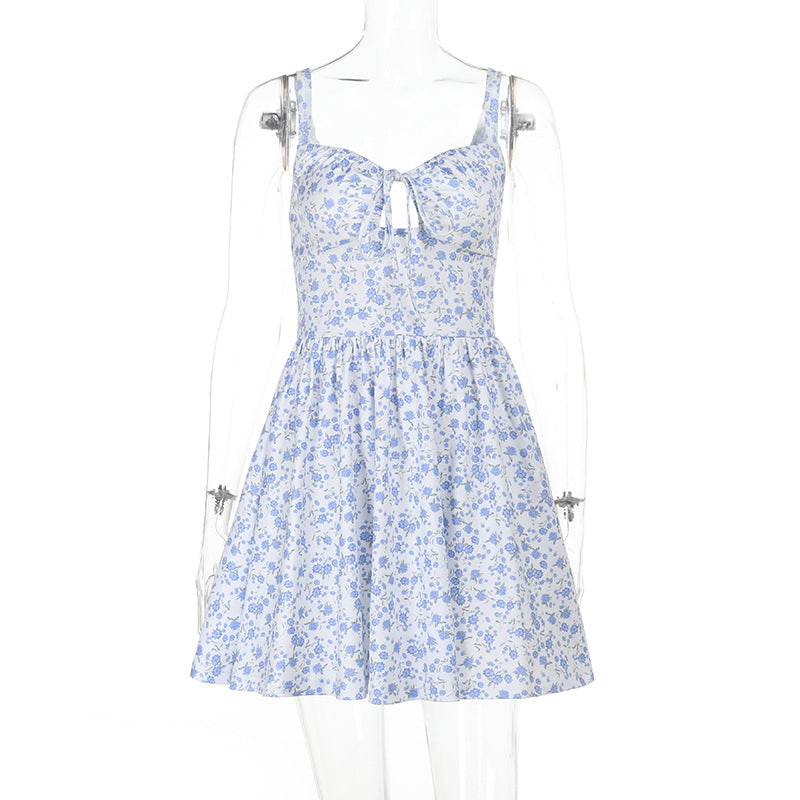 Damen Verspieltes Blumenkleid Drune