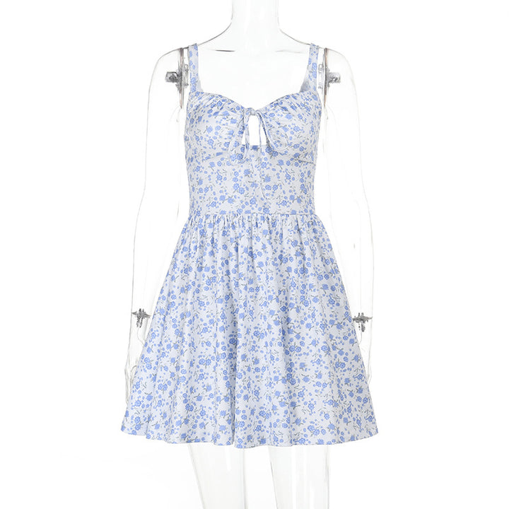 Damen Verspieltes Blumenkleid Drune