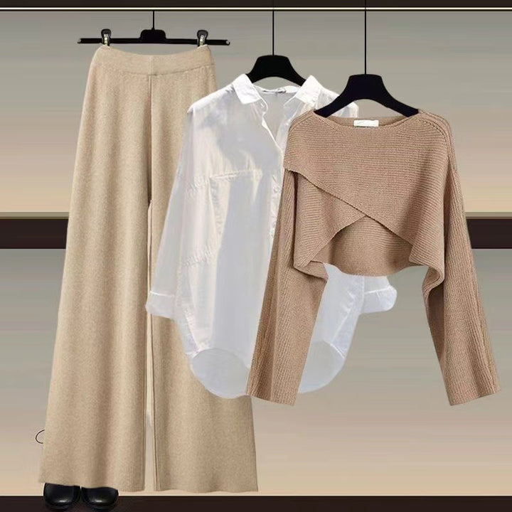 Drune | Bequemes Dreiteiliges Langarm Set