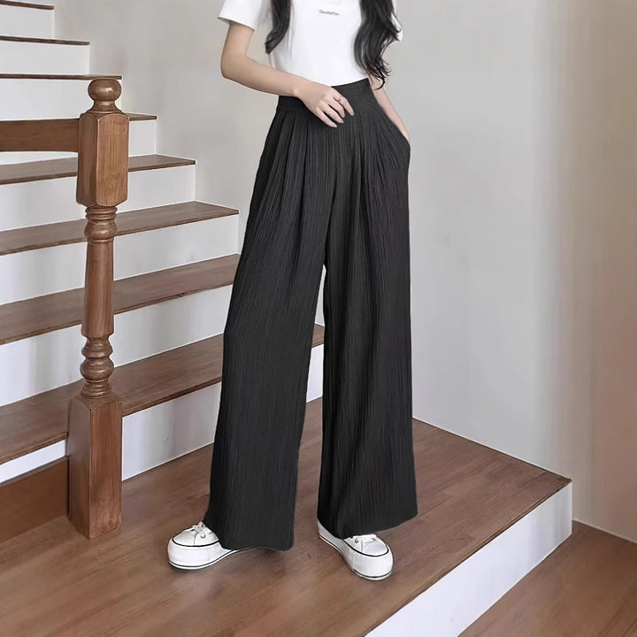 Damen weite Faltenhose Drune