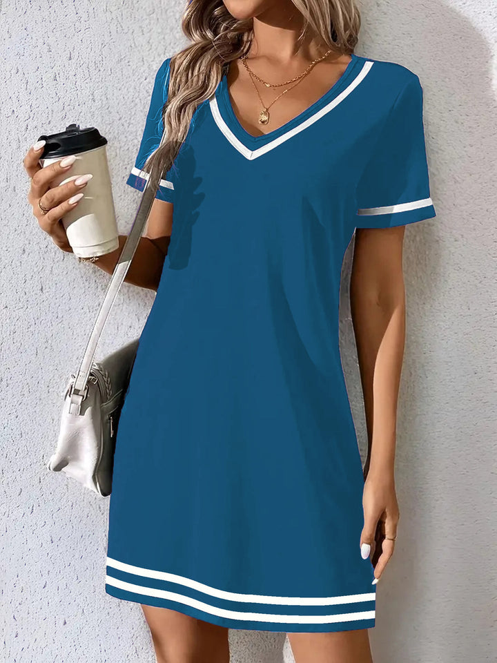 Damen Sportliches Freizeitkleid Drune