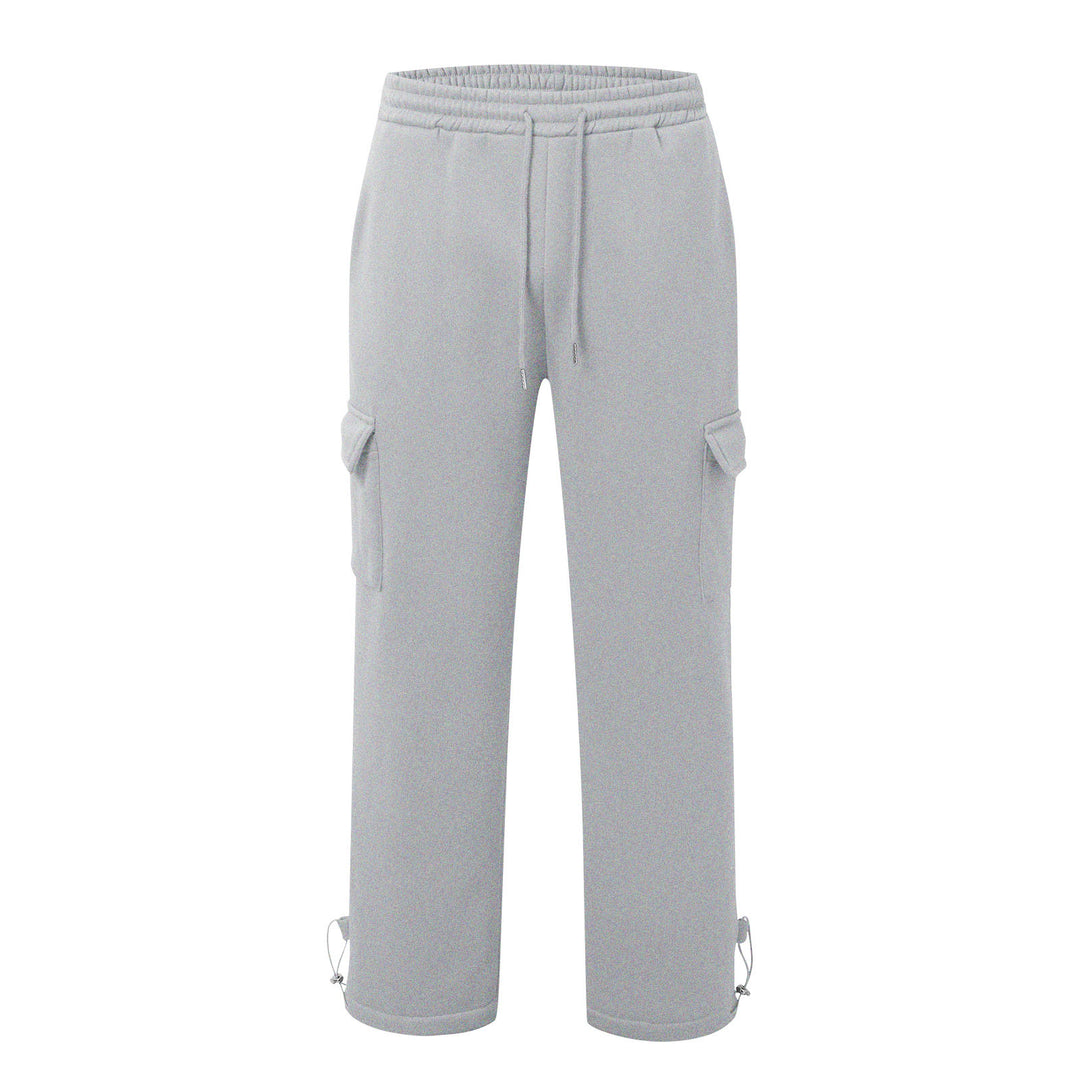 Herren nan Cargo-Jogginghose mit elastischem Bund, Kordelzug und verstellbarem Saum Drune
