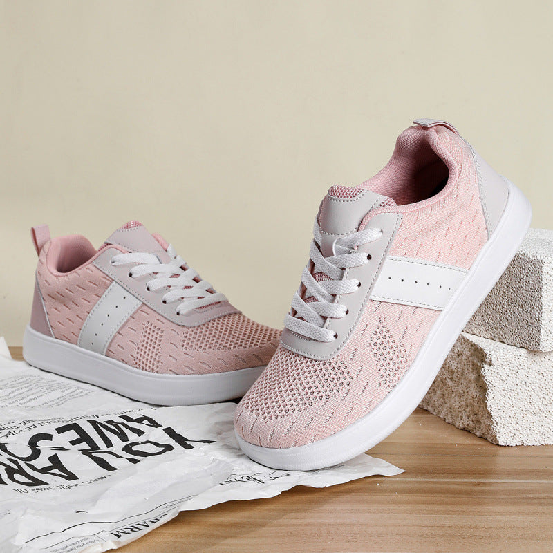 Unisex Atmungsaktive Strick-Laufsneaker mit leichter EVA-Sohle Drune