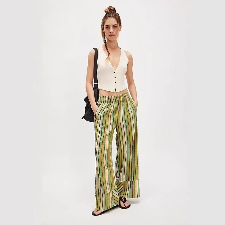 Damen Modische und lässige Sommerhose Drune