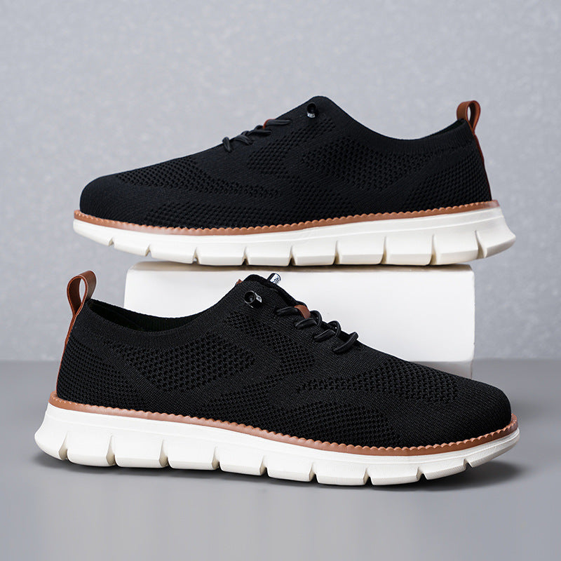 Herren Leichter gestrickter Freizeitsneaker mit flexibler Komfort-EVA-Sohle Drune