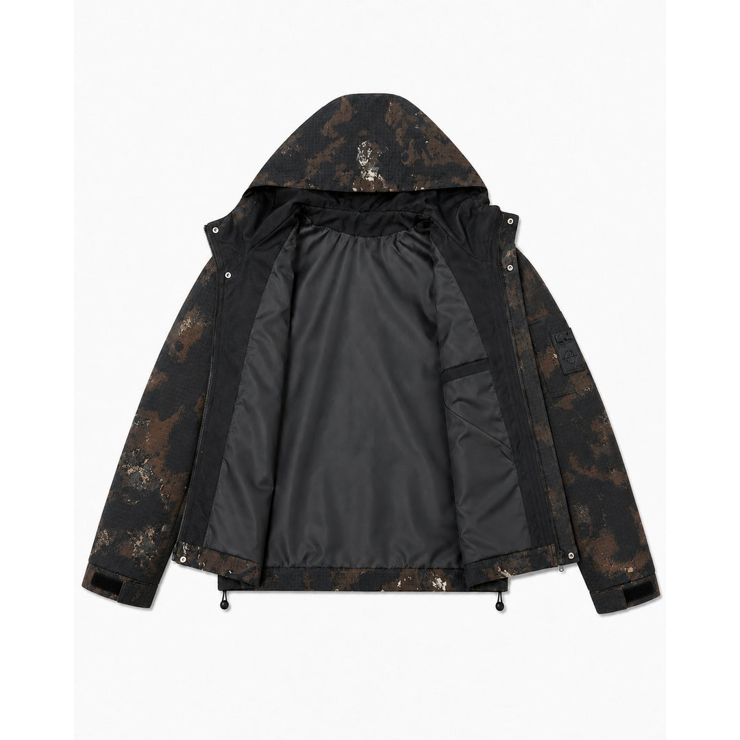Herren Multifunktionale Outdoorjacke mit Kapuze Drune
