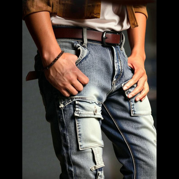 Herren Cargo-Jeans im modernen Design Drune