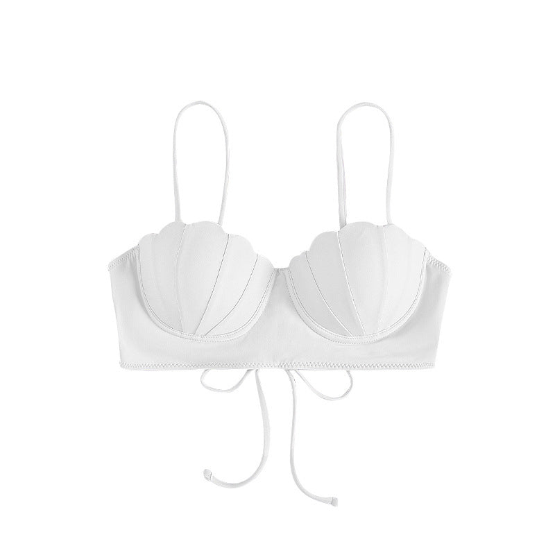 Damen Bikinibra mit schalenförmigem Design und verstellbaren Trägern Drune