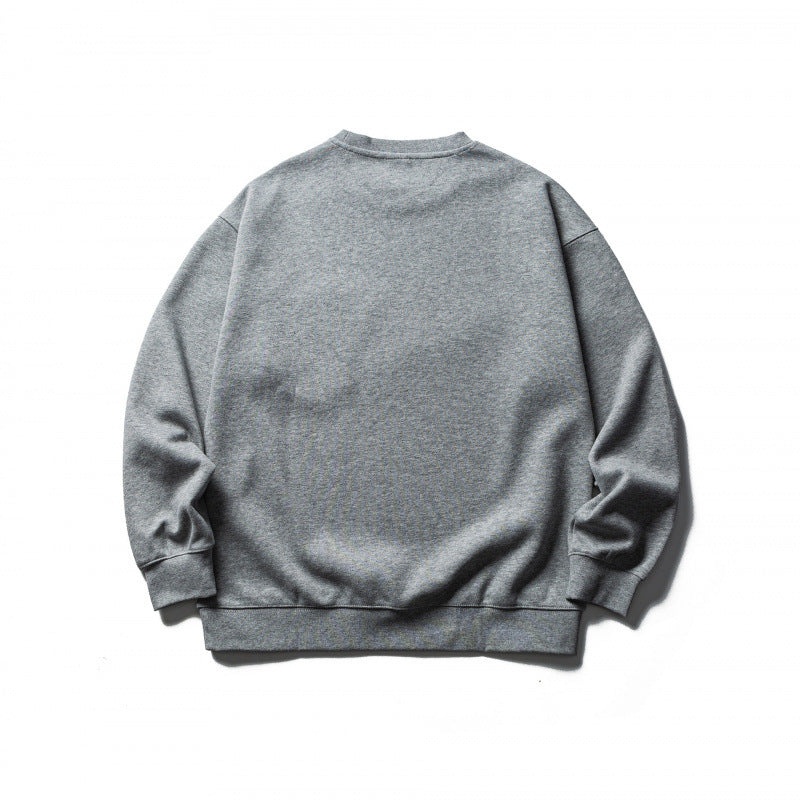 Unisex Oversize-Sweatshirt mit aufgesetzter Brusttasche und D-Ring Drune