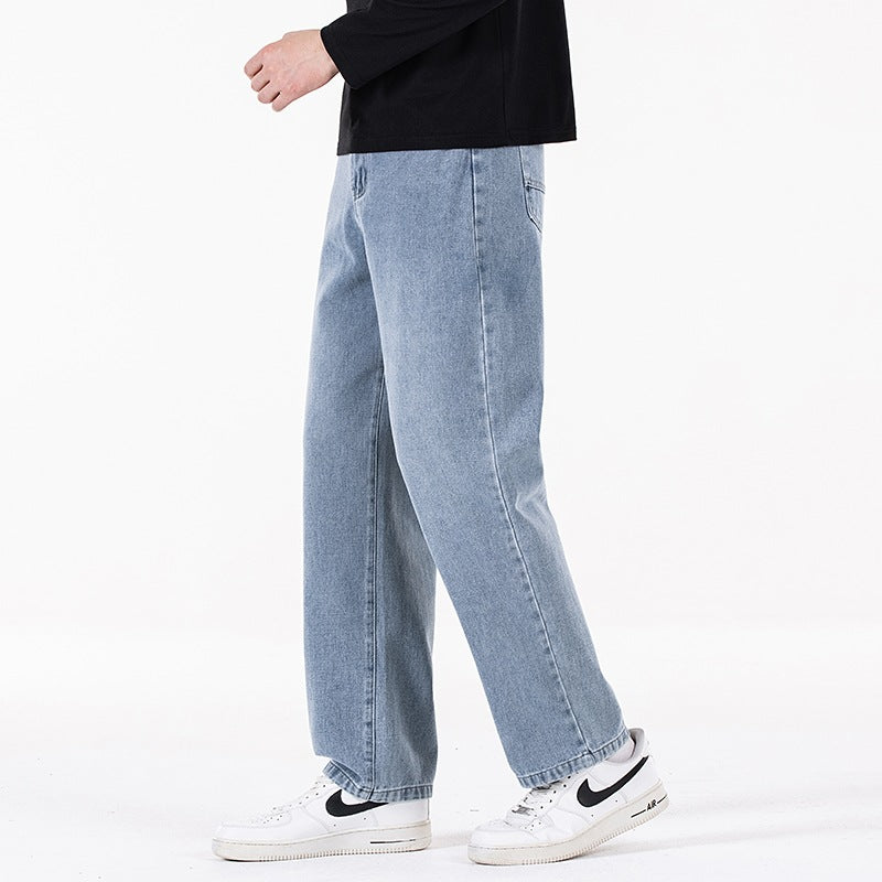 Damen Weite High‑Waist Baggy‑Jeans mit hohem Bund, Five‑Pocket & extra weitem Bein Drune