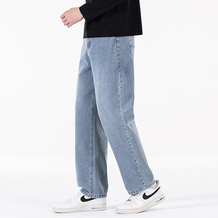 Damen Weite High‑Waist Baggy‑Jeans mit hohem Bund, Five‑Pocket & extra weitem Bein Drune