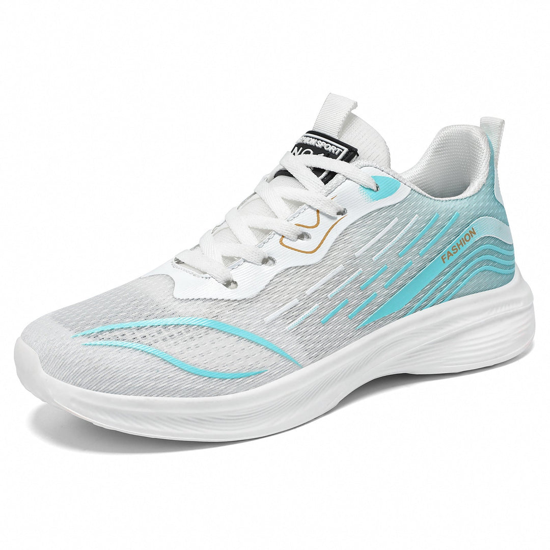 Damen Sportliche Sneakers mit atmungsaktiver Mesh-Oberfläche und dynamischem Dämpfungssystem Drune