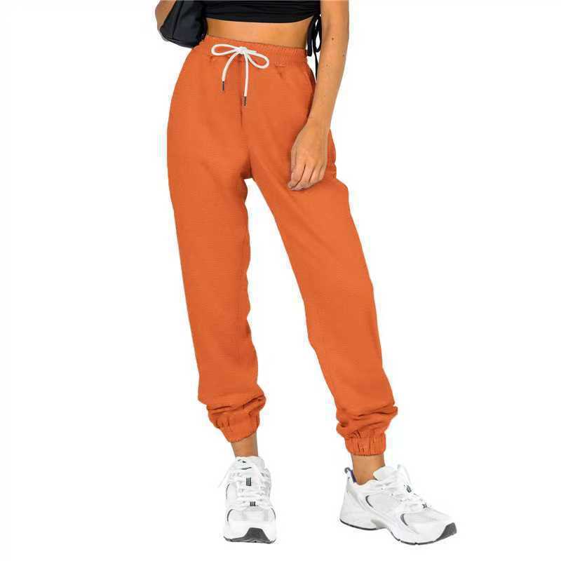 Damen Sportliche Sweatpants mit praktischem Kordelzug und elastischem Bund Drune