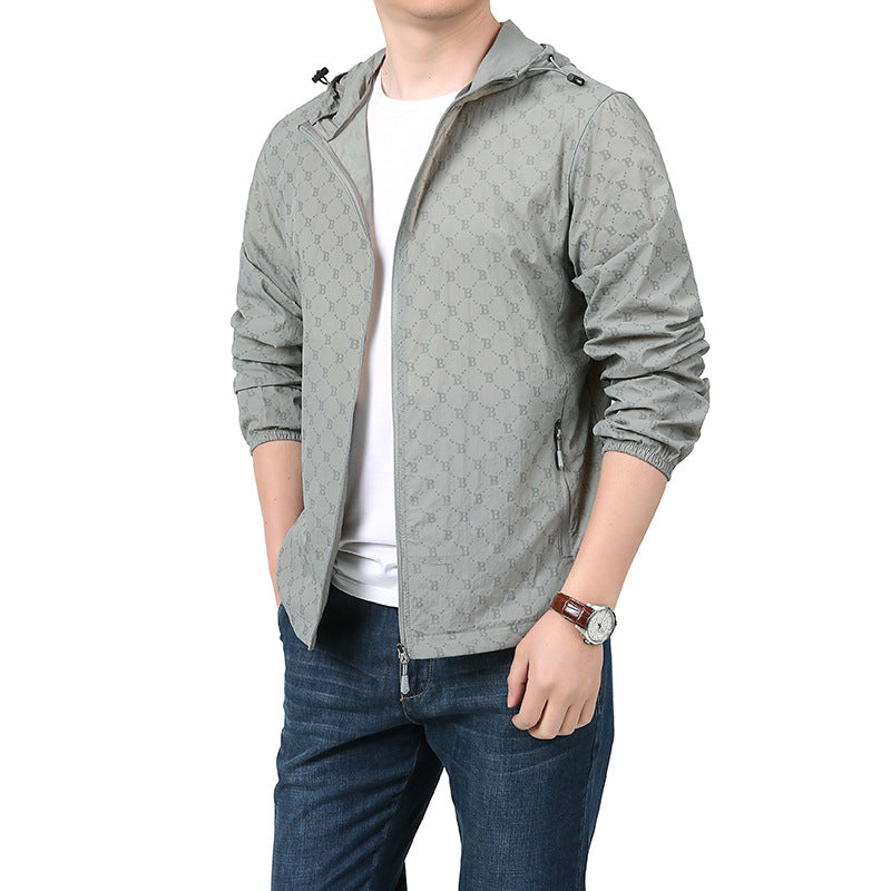 Herren Leichte und atmungsaktive Übergangsjacke Drune