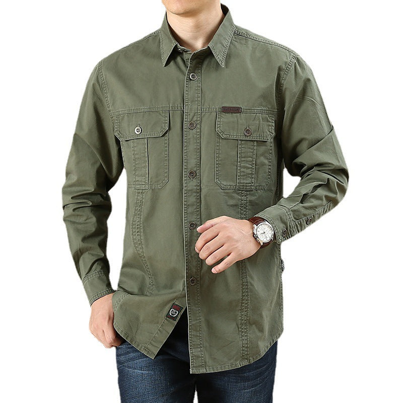 Herren Stylische Outdoor-Hemdjacke Drune
