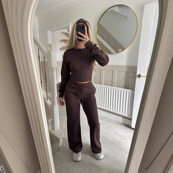 Damen sportliches Zweiteiler-Set Drune