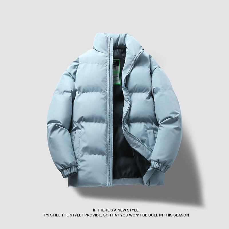 Herren Wasserdichte Steppjacke mit hohem Kragen Drune