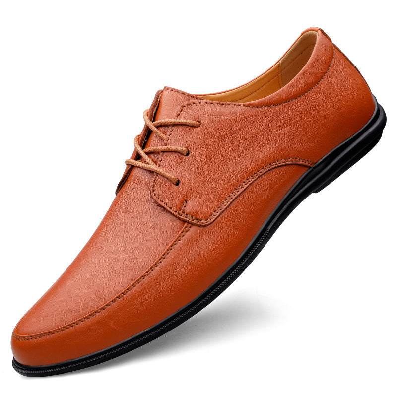 Herren Eleganter Derby-inspirierter Schnürschuh mit schlanker Leiste und flexibler Laufsohle Drune