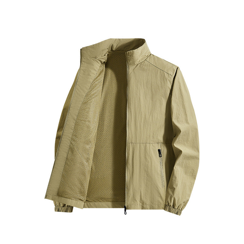 Herren Leichte Übergangsjacke mit atmungsaktivem Netzfutter Drune