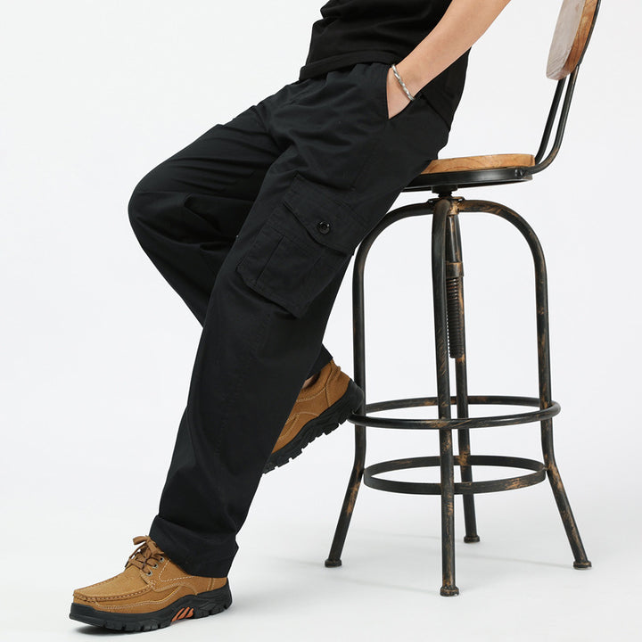 Herren Komfortable Cargo-Hose Drune