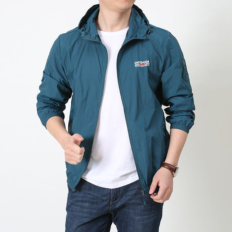 Herren Leichte und atmungsaktive Outdoorjacke Drune