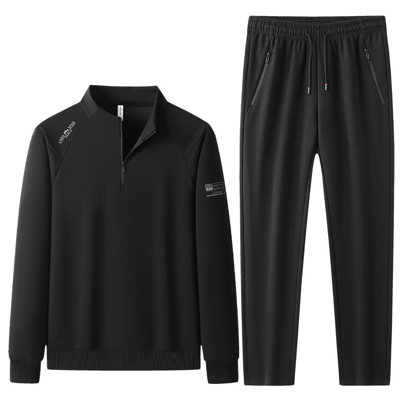 Herren Sportliches Set mit Stehkragen