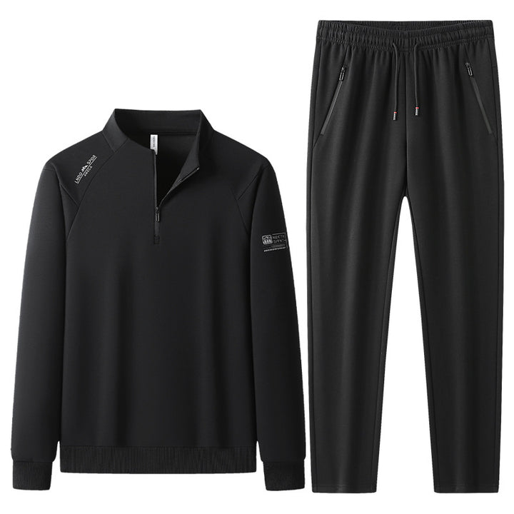 Herren Sportliches Set mit Stehkragen