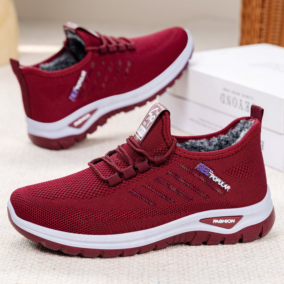 Damen Bequeme und warme Sneakers für den Alltag Drune