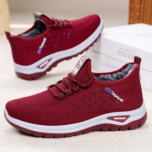 Damen Bequeme und warme Sneakers für den Alltag Drune