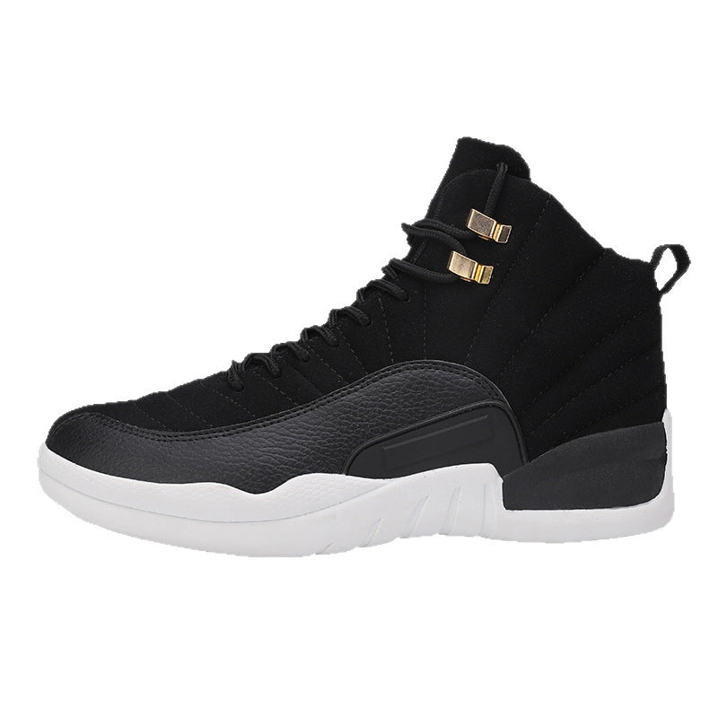 Herren Basketball-High-Top mit gepolstertem Knöchelkragen und robustem Gummiprofil Drune